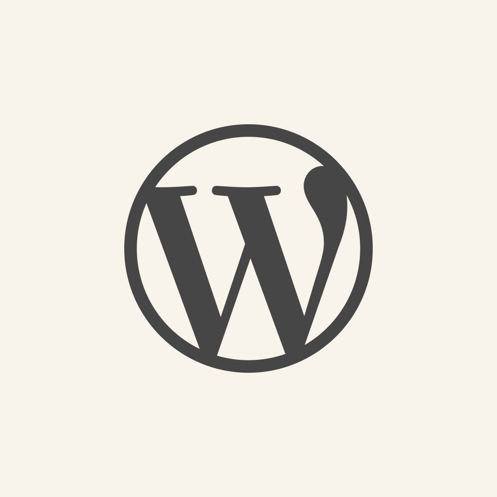 Wordpress Logo Farbe