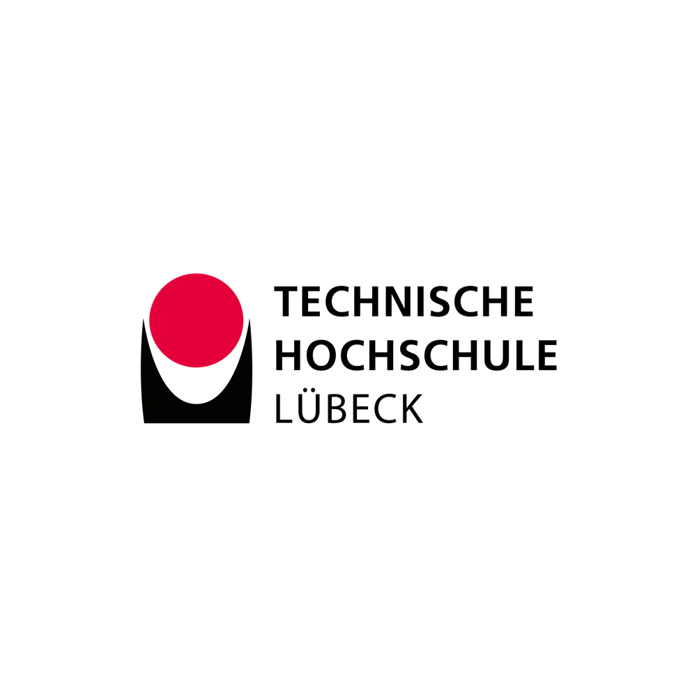 Technische Hochschule Lubeck auf weißem Hintergrund